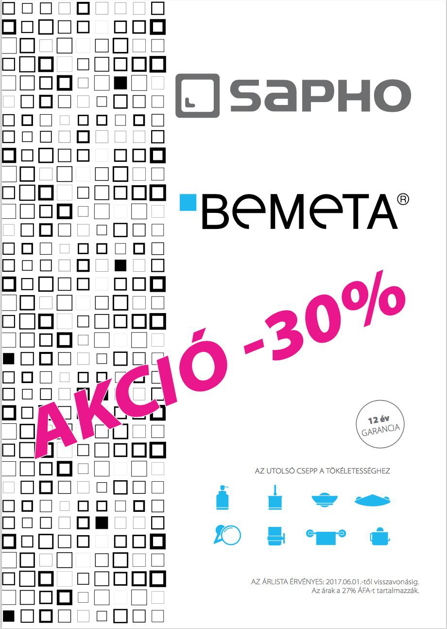 Sapho Bemeta Akció  2017